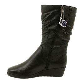 Botas cuña corta Caprice Walking On Air 25417-41 022 negro 1