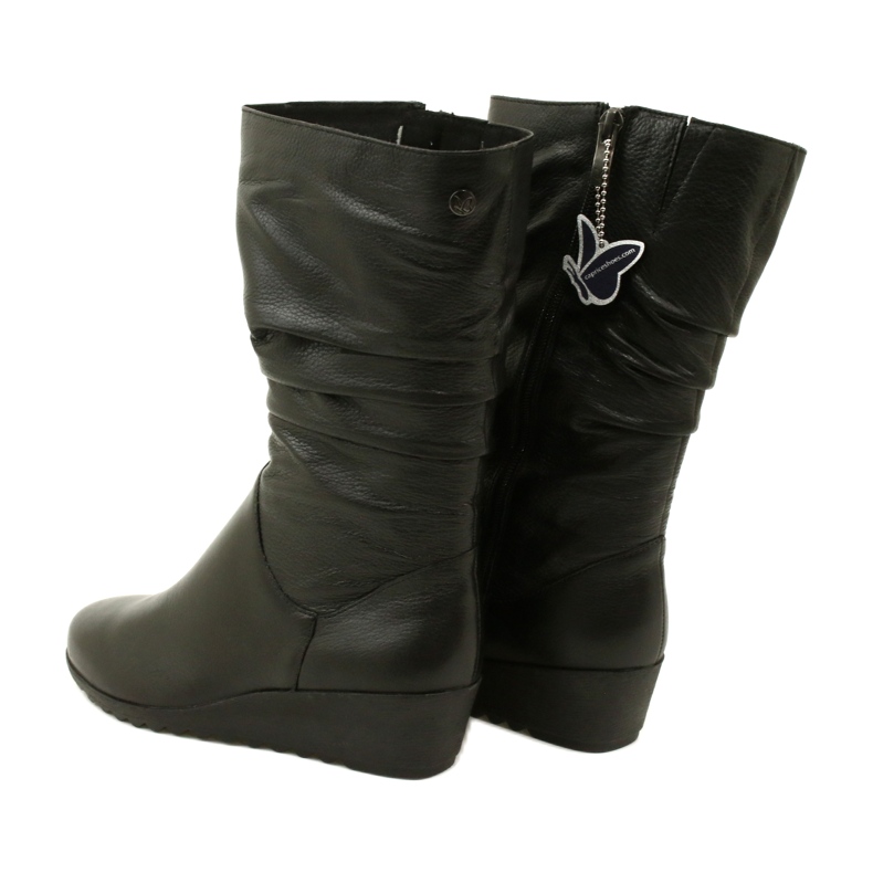 Botas cuña corta Caprice Walking On Air 25417-41 022 negro 3