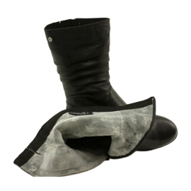 Botas cuña corta Caprice Walking On Air 25417-41 022 negro 5