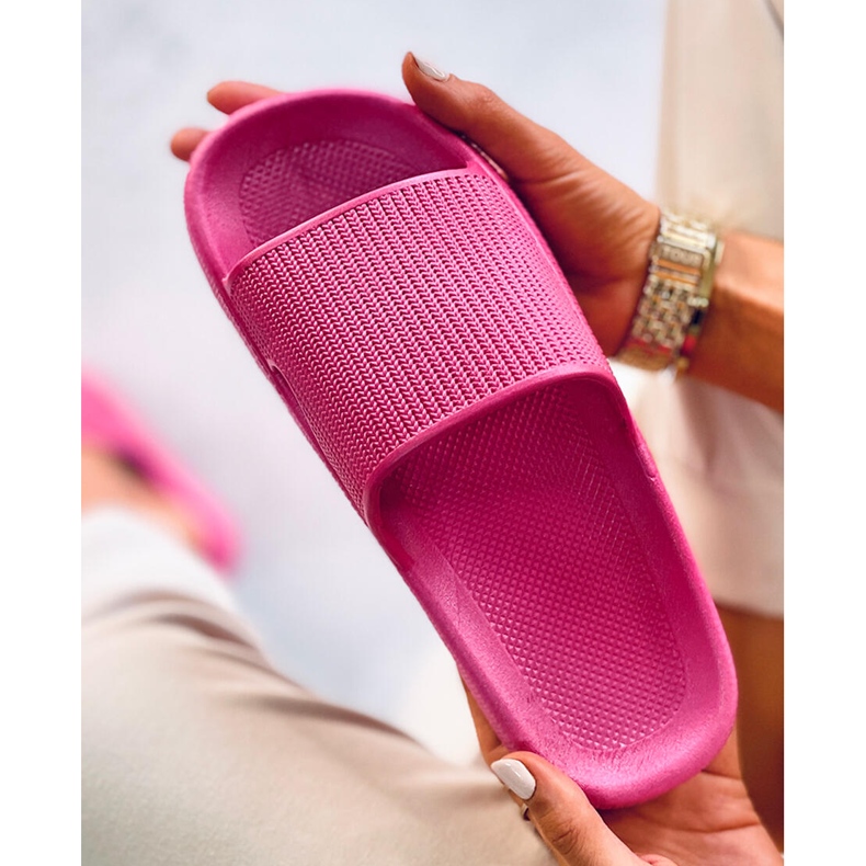 Zapatillas cojín Yang Fucsia rosado 1