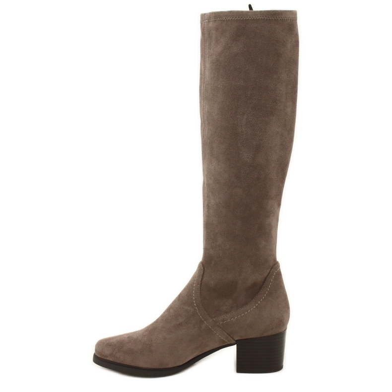 Botas mujer cafe elasticas Caprice 25506-41 306 marrón 3