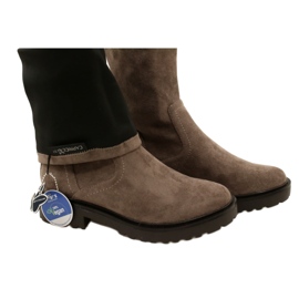 Botas hasta la rodilla de mujer Caprice 25606-41 306 Cafe Stretch marrón 5