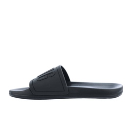 Chanclas de playa de goma negra para hombre Big Star DD174690 negro 5