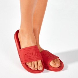 Red Big Star DD274A270 zapatillas de playa de goma roja rojo 2