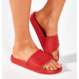 Red Big Star DD274A270 zapatillas de playa de goma roja rojo 8
