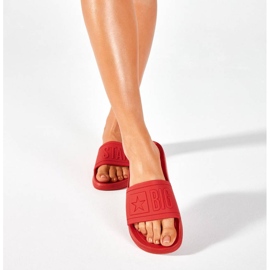 Red Big Star DD274A270 zapatillas de playa de goma roja rojo 15
