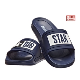 Big Star DD274A265 zapatillas de playa de goma azul marino 12