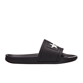 Chanclas de playa de goma negra Big Star DD274A266 negro 10