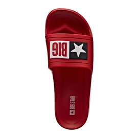 Red Big Star DD274A267 zapatillas de playa de goma roja rojo 1