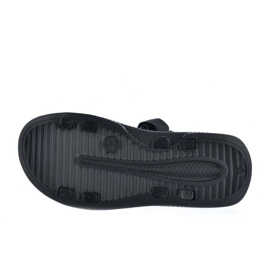 Big Star HH174842 sandalias deportivas de hombre negras con velcro negro 5