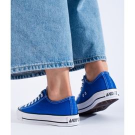 Andy Z Zapatillas clásicas azul 3