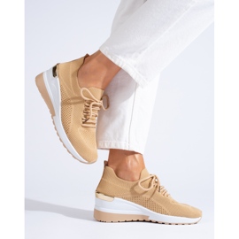 SHELOVET Zapatillas Deportivas Beige 1