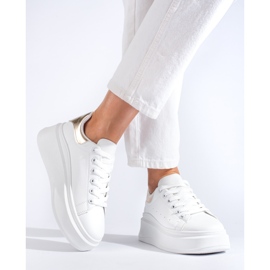 Deportivas blancas de mujer Shelovet blanco 1