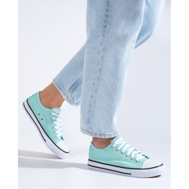 Zapatillas Shelovet classic menta verde 3