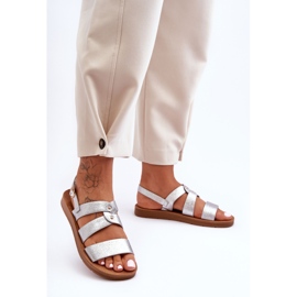 PG1 Sandalias Mujer Glitter Plata Catalia 6