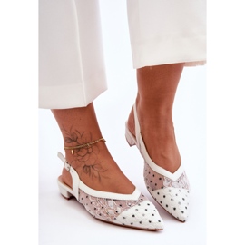PG1 Bailarinas Mujer Lunares Blanco Adore 2 PG1 Bailarinas Mujer Lunares Blanco Adore 2