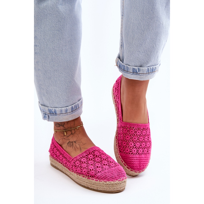 PG1 Alpargatas Mujer Caladas Rosa One Lover 1