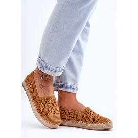 PG1 Alpargatas de Mujer Camel One Lover Caladas marrón 5