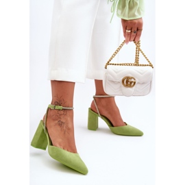 Salones De Ante Con Tira Decorativa Verde Lirosa 1