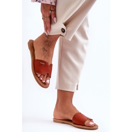 Sandalias Mujer Cómodas Tacón Plano Marrón Coraline 2 Sandalias Mujer Cómodas Tacón Plano Marrón Coraline 2