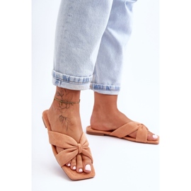 Pantuflas de mujer terciopelo naranja Vanilla Sky 1 Pantuflas de mujer terciopelo naranja Vanilla Sky 1
