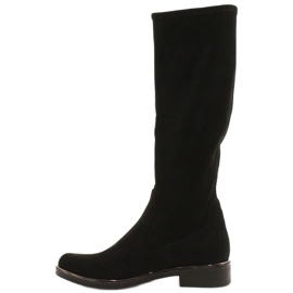Botas de mujer sobre la rodilla Caprice negro 25510-41 044 5