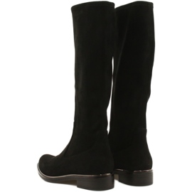 Botas de mujer sobre la rodilla Caprice negro 25510-41 044 4