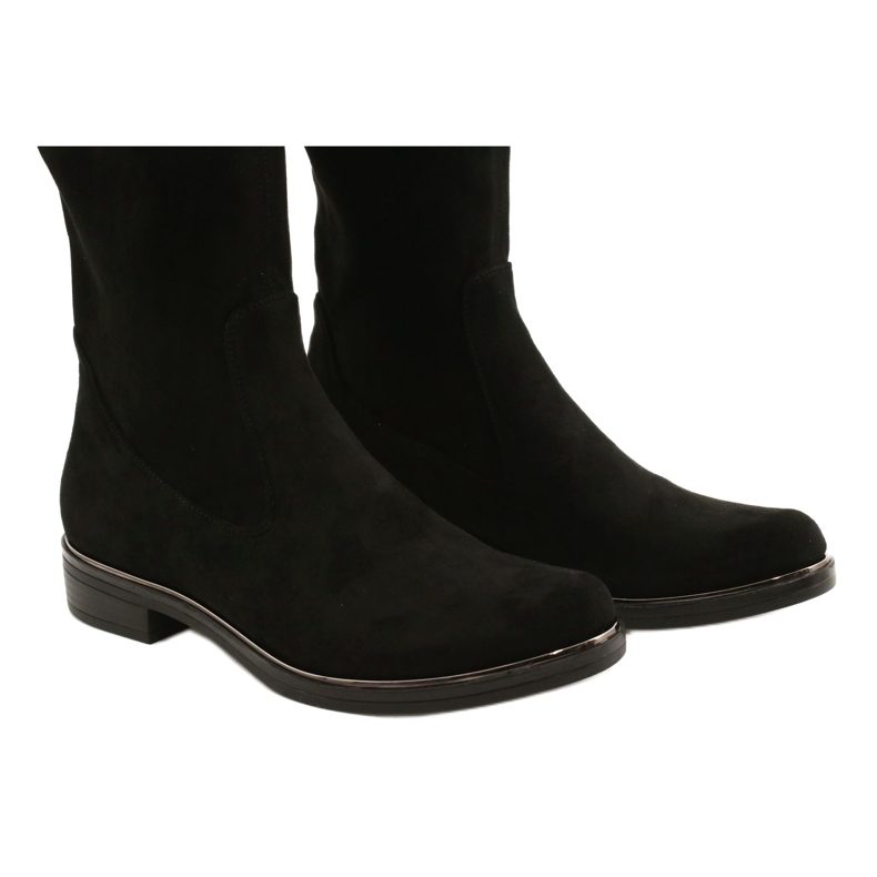 Botas de mujer sobre la rodilla Caprice negro 25510-41 044 7