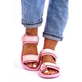 Sandalias Deportivas Mujer Big Star LL274729 Rosa rosado 3