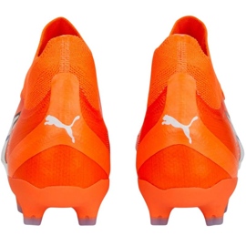 Botas de fútbol Puma Ultra Pro FG/AG M 107240 01 naranja naranjas y tintos 3