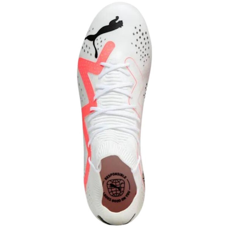 Puma Future Match FG/AG M 107370 01 zapatos de fútbol blanco 1