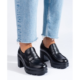 W. Potocki Zapatos de tacón negros de Potocki. 1