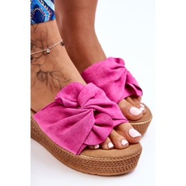 Chanclas Mujer Cuña Rosa Calama rosado 2
