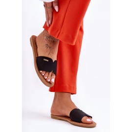 Zapatos De Tacón Plano Cómodos De Mujer Negro Coraline 1