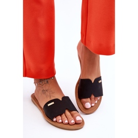 Zapatos De Tacón Plano Cómodos De Mujer Negro Coraline 6