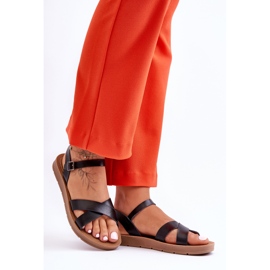Sandalias Clasicas Mujer Talisma Piel Negras negro 3