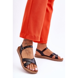 Sandalias Clasicas Mujer Talisma Piel Negras negro 5
