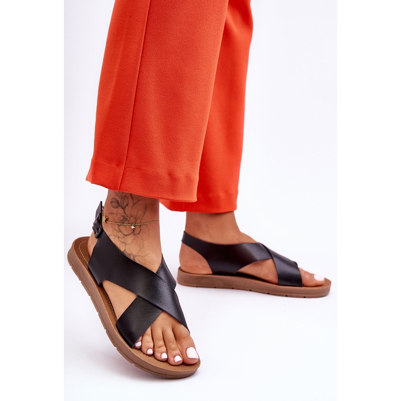 PG1 Sandalias Ligeras Clásicas Mujer Lenny Negras negro 1