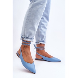 PG1 Bailarinas de Mujer con Tiras Azul Lilly Ann 2 PG1 Bailarinas de Mujer con Tiras Azul Lilly Ann 2