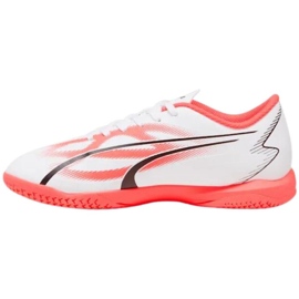 Puma Ultra Play It Jr 107535 01 zapatos de fútbol blanco blanco 2