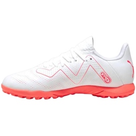 Puma Future Play Tt Jr 107391 01 zapatos de fútbol blanco blanco 2