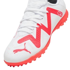 Puma Future Play Tt Jr 107391 01 zapatos de fútbol blanco blanco 3