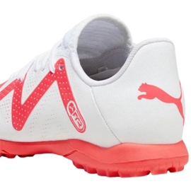 Puma Future Play Tt Jr 107391 01 zapatos de fútbol blanco blanco 4