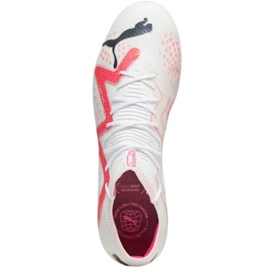 Puma Future Ultimate Low FG/AG M 107359 01 zapatos de fútbol blanco blanco 1