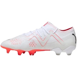 Puma Future Ultimate Low FG/AG M 107359 01 zapatos de fútbol blanco blanco 2