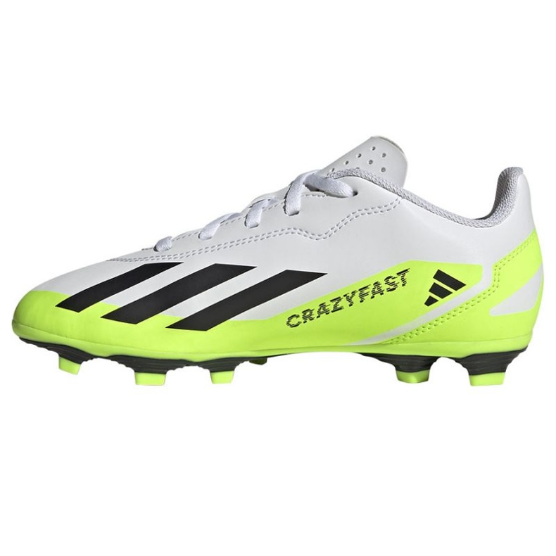 Botas de fútbol Adidas X Crazyfast.4 FxG Jr IE1588 blanco blanco 1