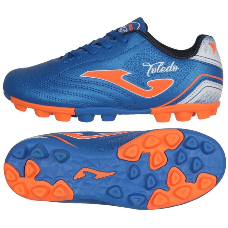 Botas de futbol Joma Toledo 2204 Hg Jr TOJW2204HG azul 1