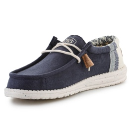 Zapatos Hey Dude Wally Break Stitch M 40015-410 azul 2