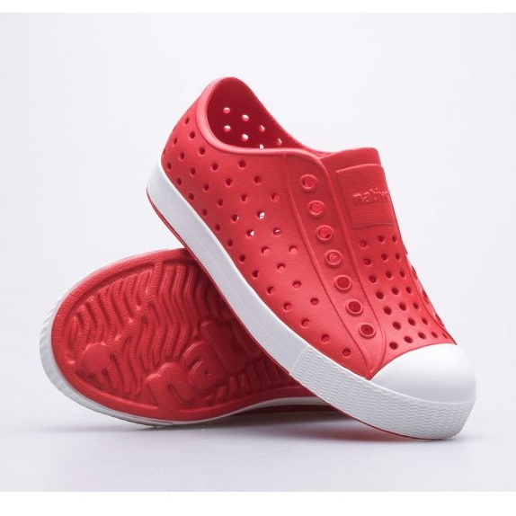 Zapatos Native Jefferson Youth Jr 15100100-6400 rojo 1