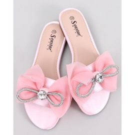 Seastar Mocasines con lazo rosa de Monique rosado 5